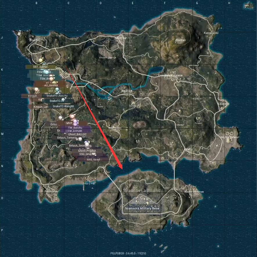 PGL邀請賽首日第三場：OMG決賽圈險吃雞