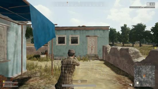 絕地求生老地圖Bug 卡廁所墻角可透視