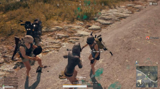17shou訓練賽孤身1v4 打到對手繳械投降
