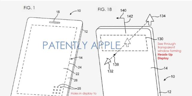 延伸阅读：苹果更新专利，为iPhone显示屏增加AR平视窗口