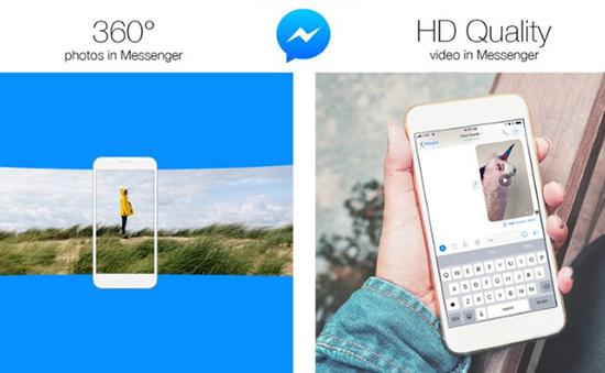 IM应用Facebook Messenger增加360度图片支持